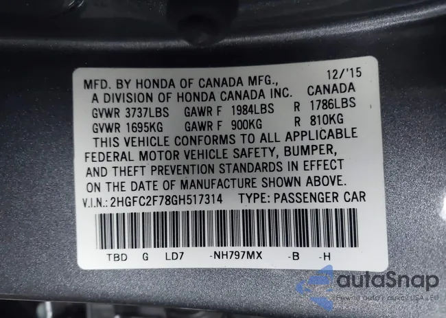 2HGFC2F78GH517314: 44399714