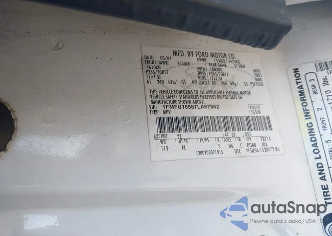 1FMFU16587LA67862: 44399747