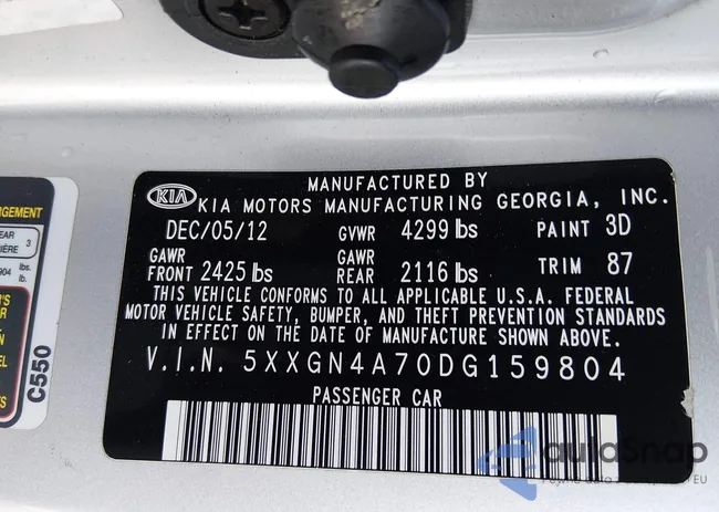 5XXGN4A70DG159804: 44400997