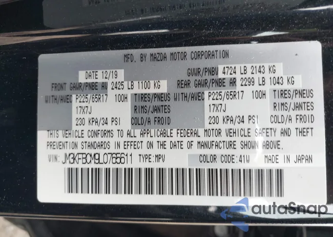 JM3KFBCM9L0765611: 44401205