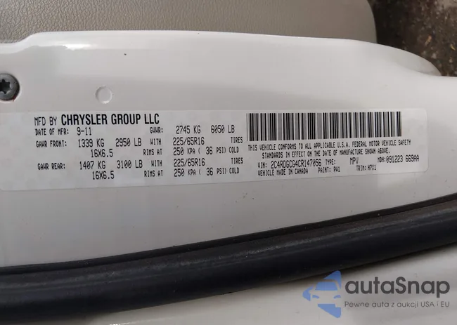 2C4RDGCG4CR147056: 44400473