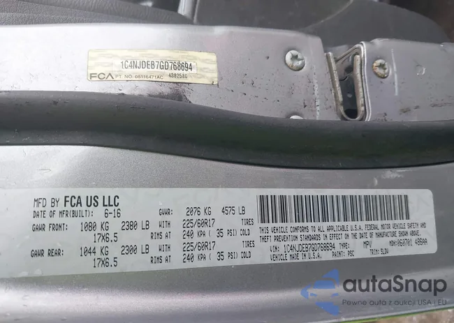 1C4NJDEB7GD768694: 44400628