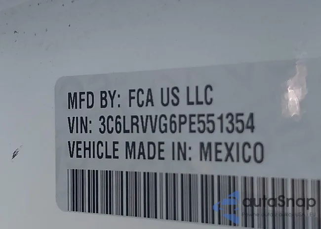 3C6LRVVG6PE551354: 44400741