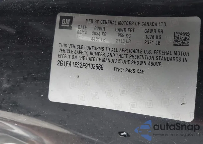 2G1FA1E32F9103668: 44400760