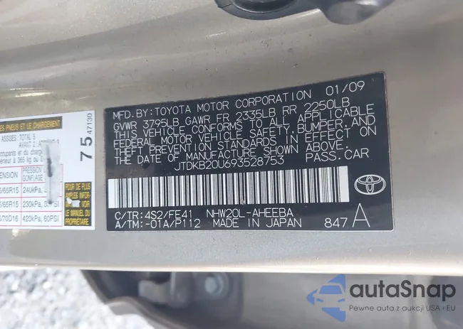 JTDKB20U693528753: 44400818