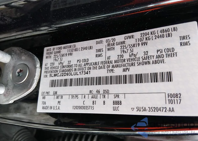 5LMCJ2D93LUL17341: 44401876