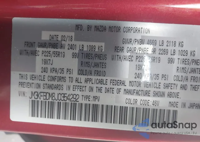 JM3KFBDM8J0354292: 44401916