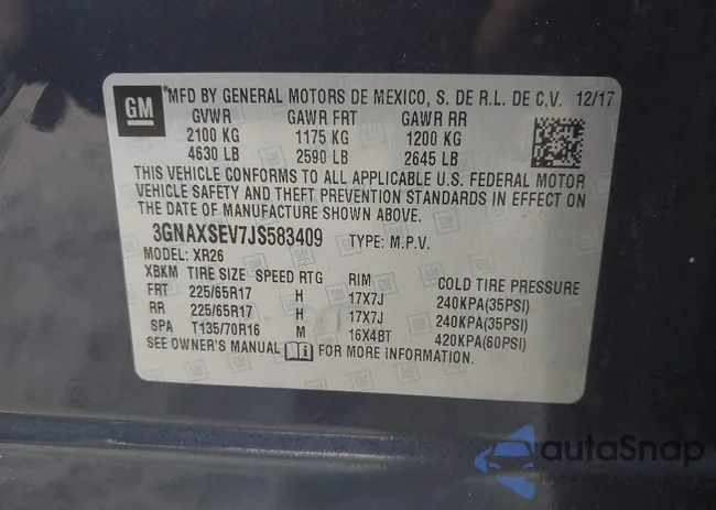 3GNAXSEV7JS583409: 44401947