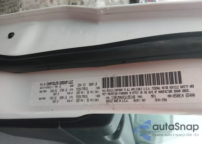 1C4PJMAK0CW195148: 44402044