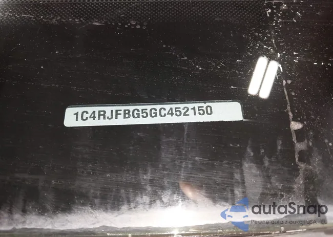 1C4RJFBG5GC452150: 44402134