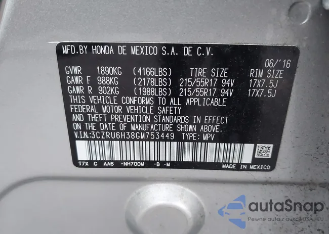 3CZRU6H38GM753449: 44402186