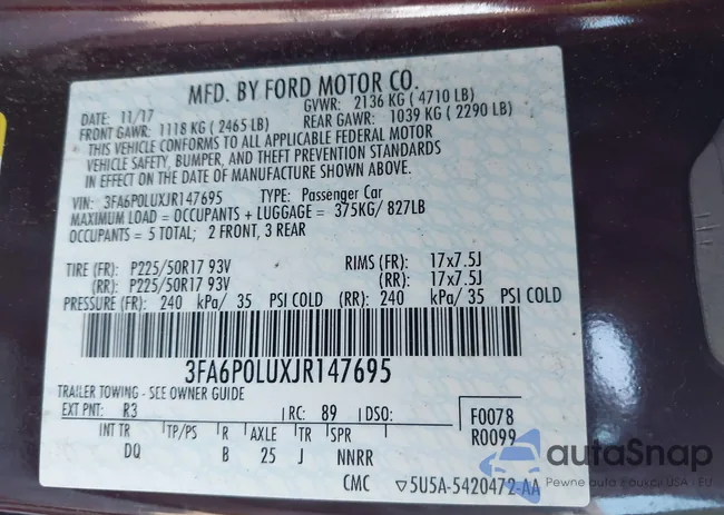 3FA6P0LUXJR147695: 44402233