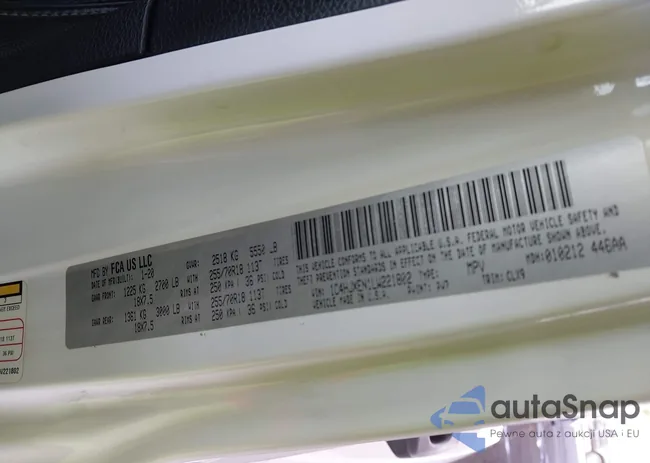 1C4HJXEN1LW221802: 44402335