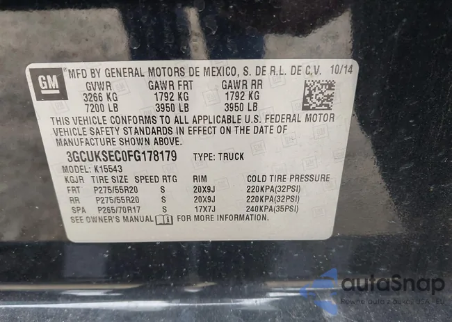 3GCUKSEC0FG178179: 44402413