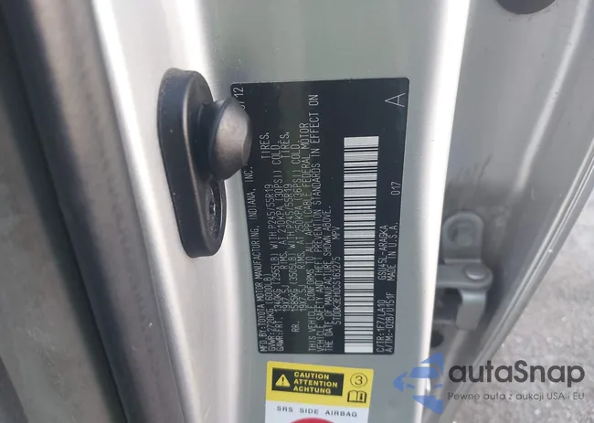 5TDDK3EH0CS163275: 44401500