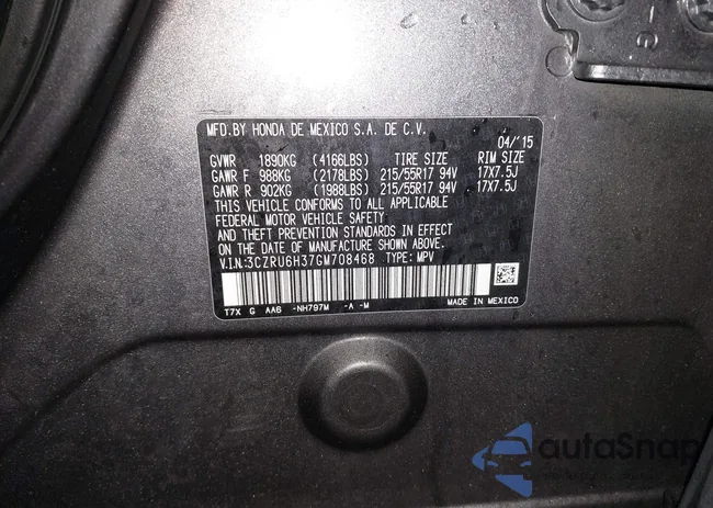 3CZRU6H37GM708468: 44401580