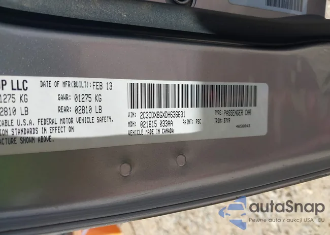 2C3CDXBGXDH636631: 44402884