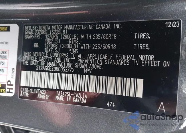 2T2AGCEZ9RC053772: 44402992