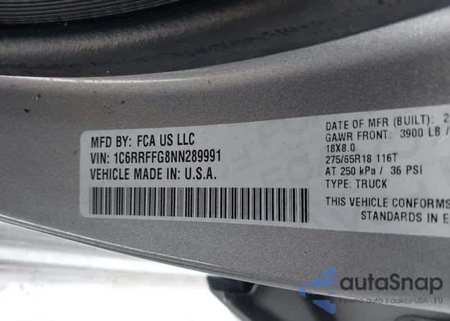 1C6RRFFG8NN289991: 44403057