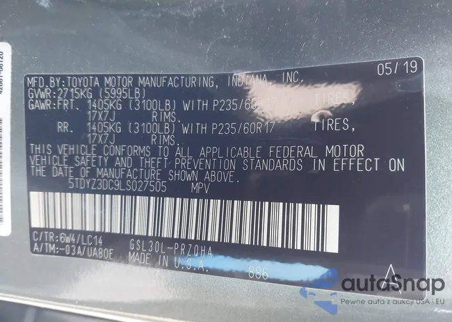 5TDYZ3DC9LS027505: 44403151