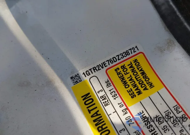 1GTR2VE76DZ338721: 44403178