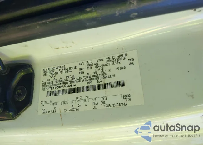 1FTEX1C82FFC30914: 44403183