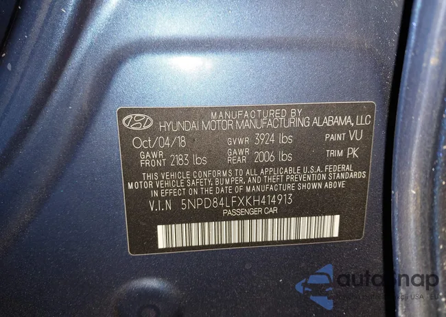 5NPD84LFXKH414913: 44403278