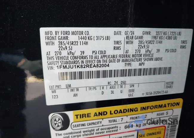 1FMJU1K82REA82004: 44403370