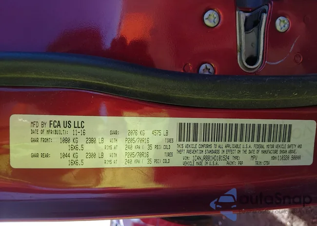 1C4NJRBB1HD181524: 44402523