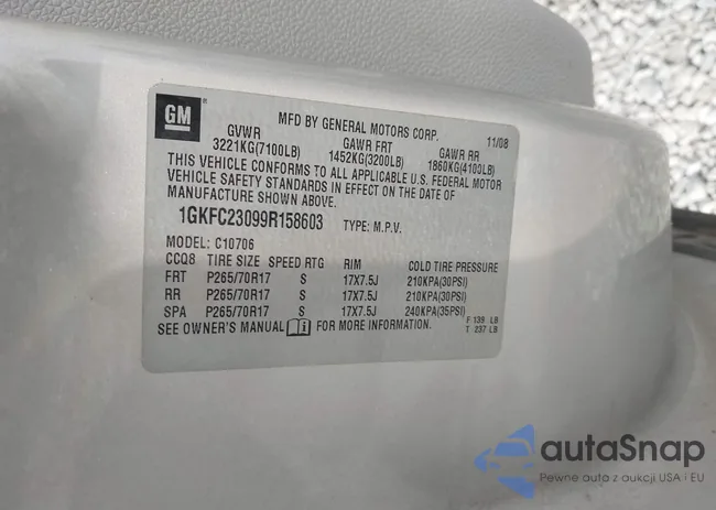 1GKFC23099R158603: 44402731