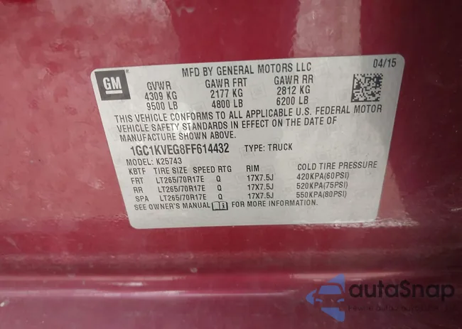 1GC1KVEG8FF614432: 44402751