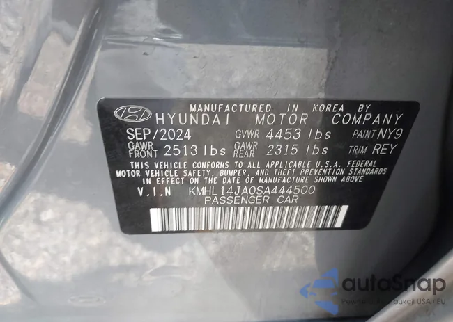 KMHL14JA0SA444500: 44403872