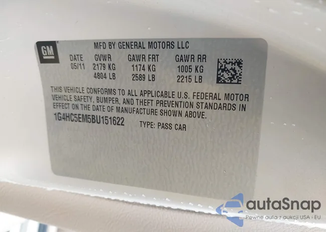 1G4HC5EM5BU151622: 44403904