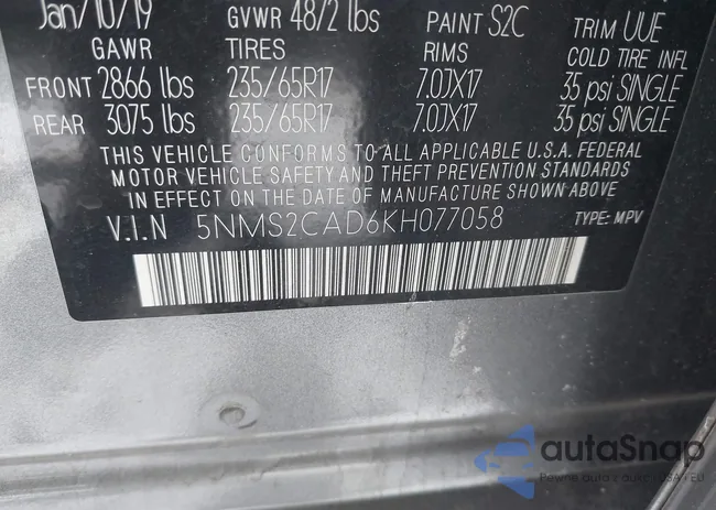 5NMS2CAD6KH077058: 44403982