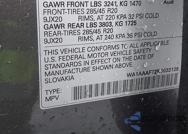 WA1AAAF72KD033129: 44404154