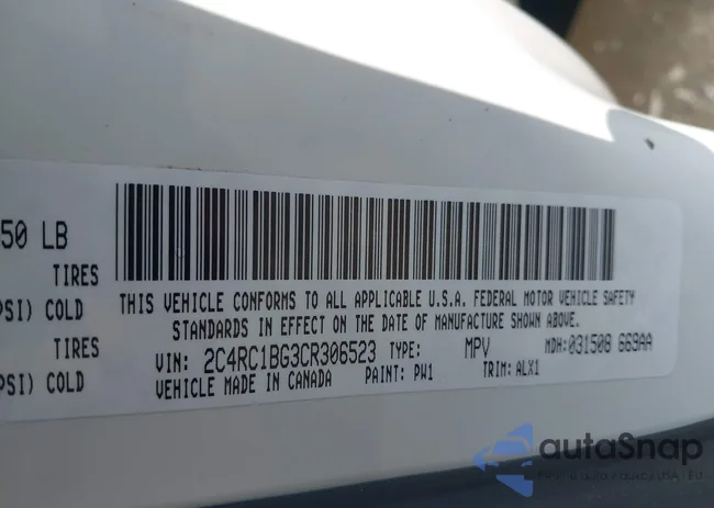 2C4RC1BG3CR306523: 44404223