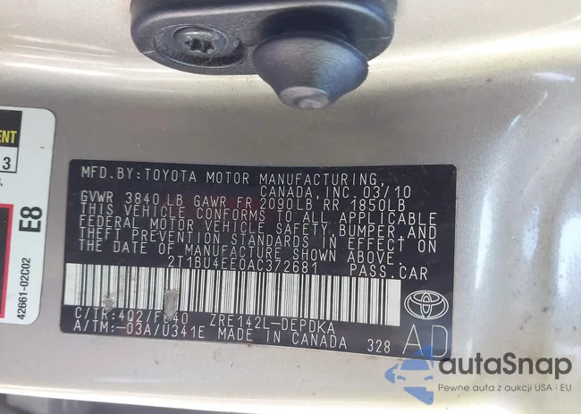 2T1BU4EE0AC372681: 44403434