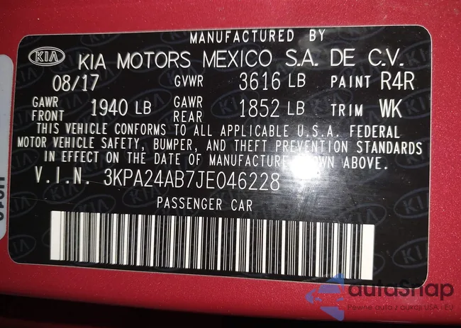 3KPA24AB7JE046228: 44404874