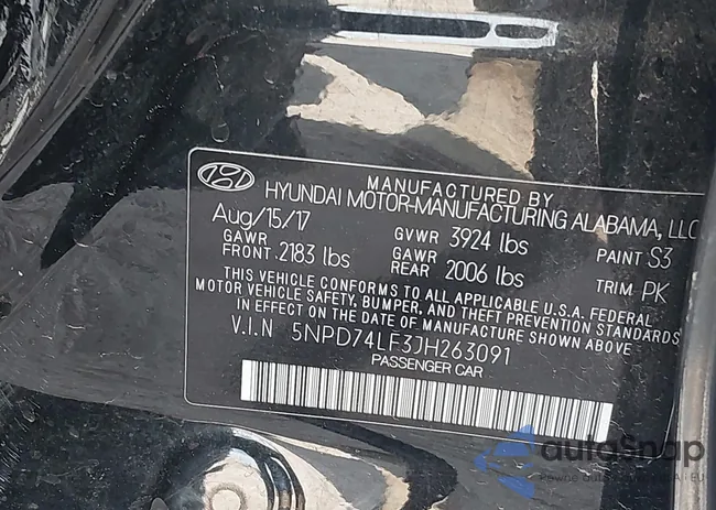 5NPD74LF3JH263091: 44405023