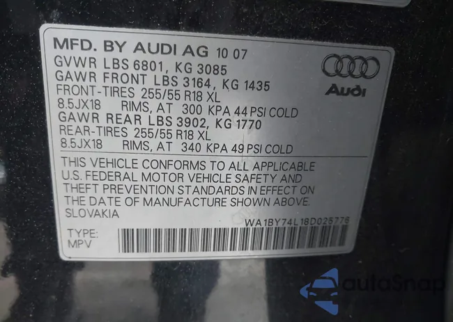 WA1BY74L18D025776: 44405169