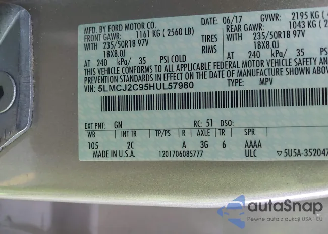 5LMCJ2C95HUL57980: 44405197