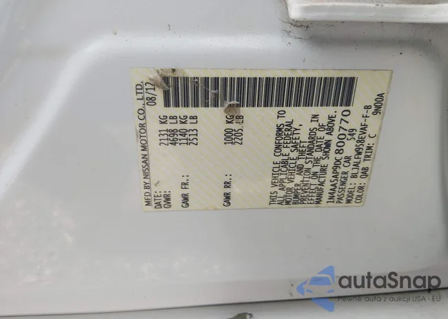 1N4AA5AP9DC800770: 44405228