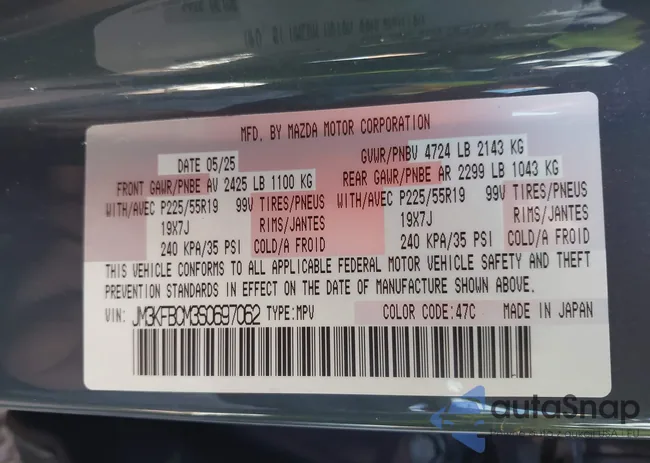 JM3KFBCM3S0697062: 44405346