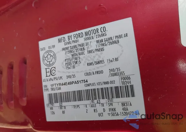 1FTYR44E49PA51754: 44404681