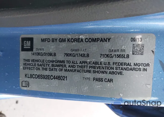 KL8CD6S92EC446021: 44404730