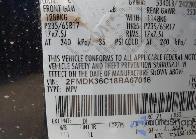 2FMDK36C18BA67016: 44405883