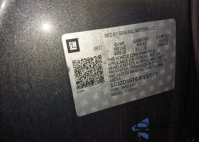 1G1ZD5ST6JF137077: 44405928