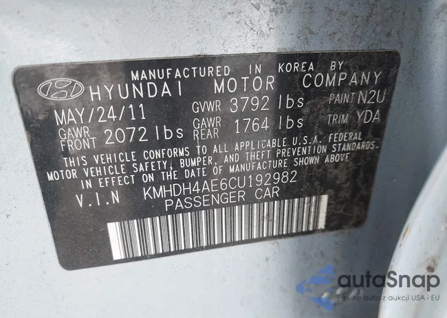 KMHDH4AE6CU192982: 44405929