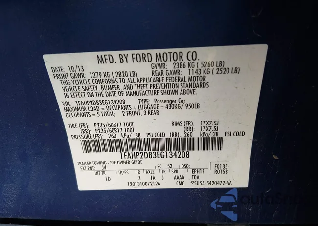 1FAHP2D83EG134208: 44406057