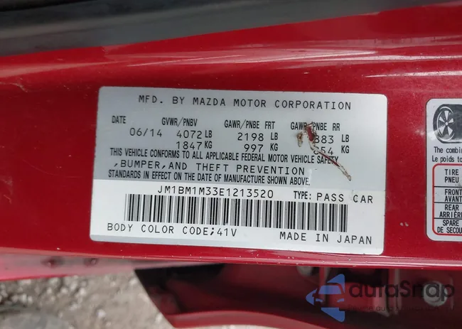 JM1BM1M33E1213520: 44406233